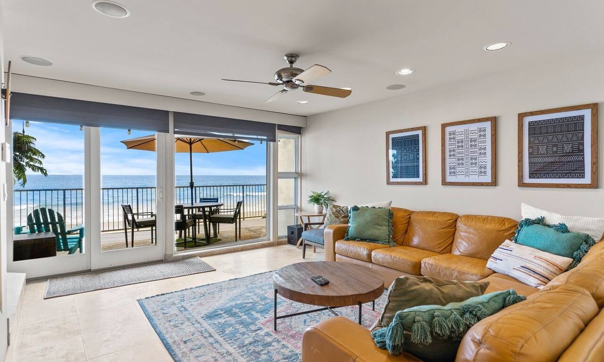 Carlsbad Village Condo | A Wave from it All Toes-in-the-sand