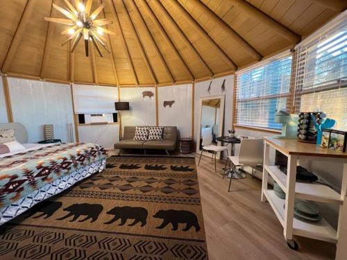 Valley Center House | Glamping-Sky Dome Yurt-Tiny House-2 modern composting toilet