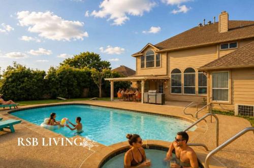Fossil Creek House | Luxury 6BR Retreat Pool Hot Tub Cinema & Game Room