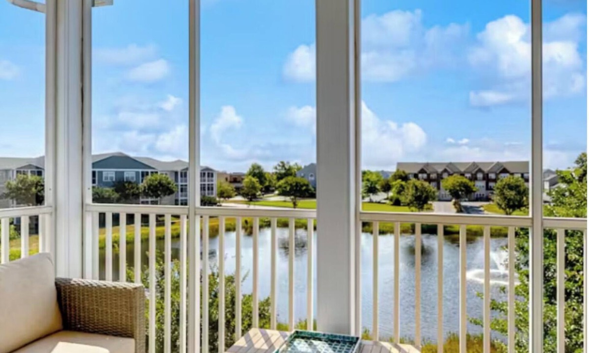 Villages of Five Points Condo | Pet Friendly Pond view condo close to the beach and historic downtown Lewes