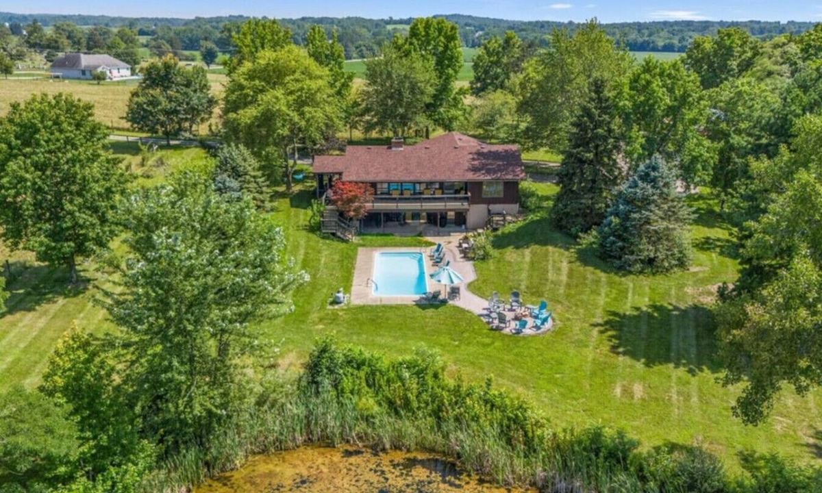 Ashville House | Secluded 3BR Escape w/Pool + Pond | Near Columbus