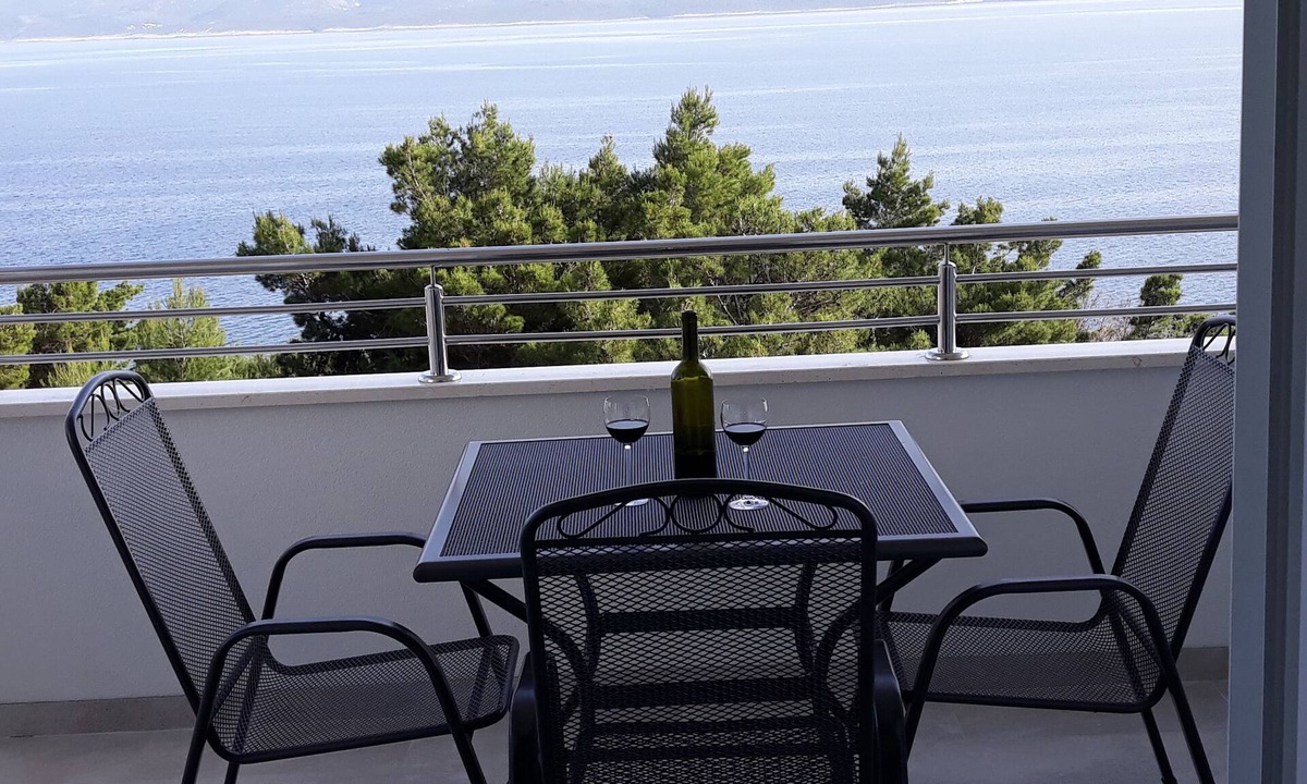Medici Apartment | Studio flat with terrace and sea view Medići, Omiš (AS-1045-a)