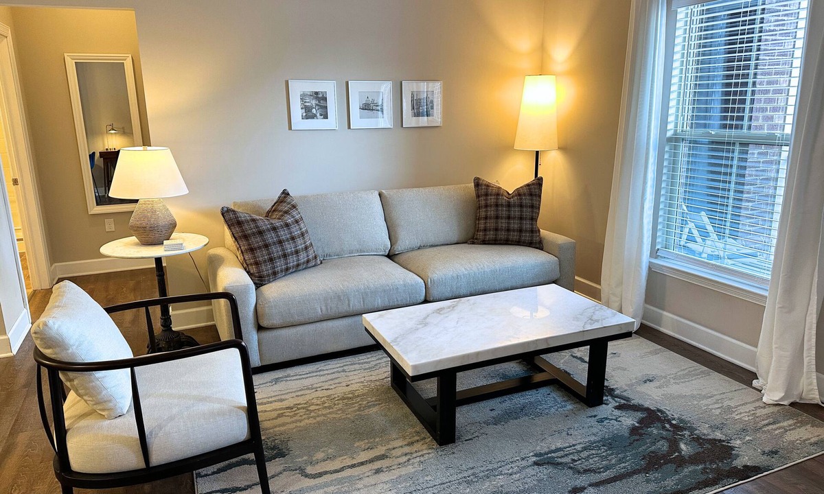 Westerville Apartment | The Snowbird Suite | 1st Floor | Walk-In Shower