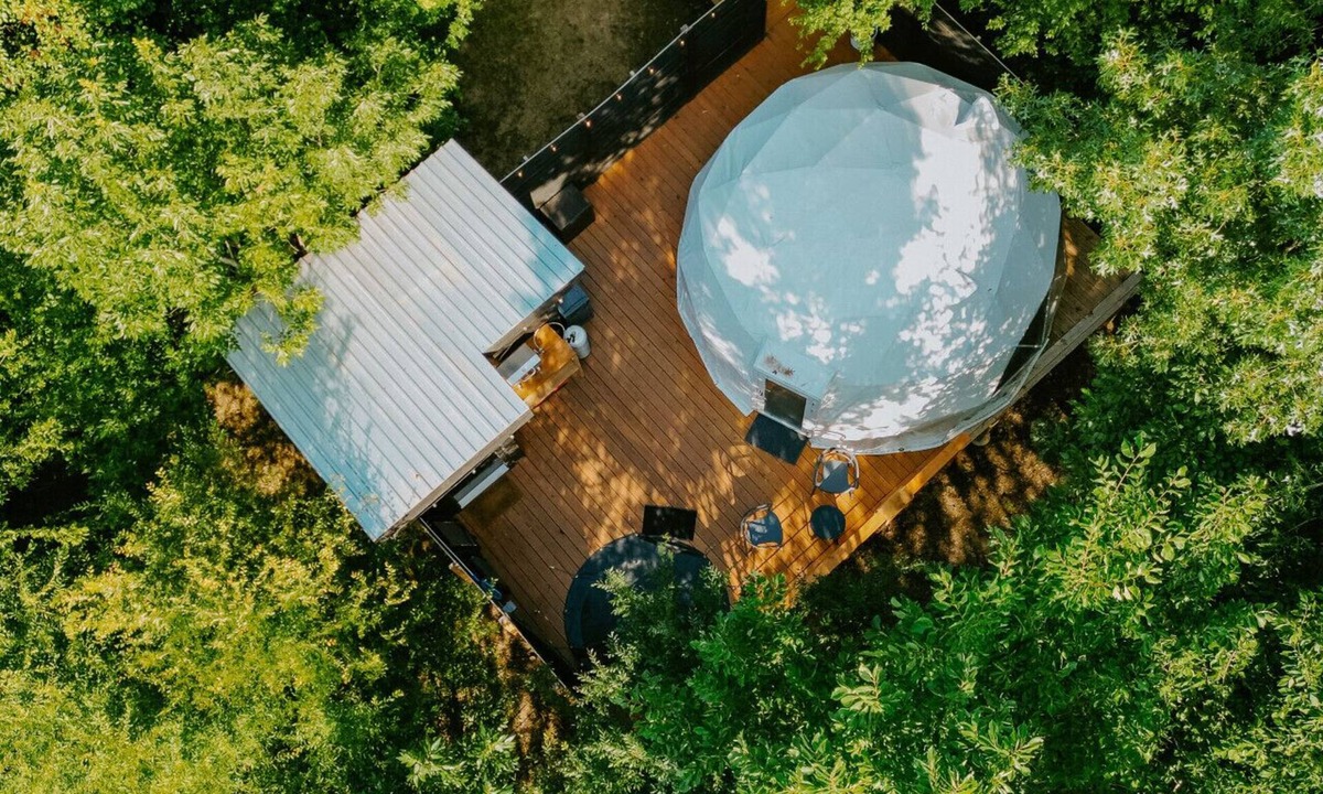 Athens House | The Tree House Dome at Selah Place