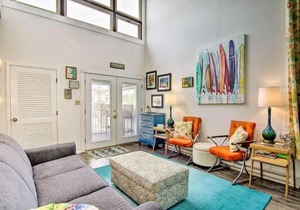 Walk to Dewey Beach: Bright Condo w/Balcony!