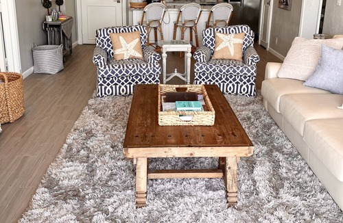 Galveston Condo | 2 bed,2.5 bathOCEAN Front”San Luis Private Condo. Endless Sunsets!Family-sized!