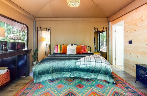 South Casco House | 555 Glamping Tent at Point Sebago Resort
