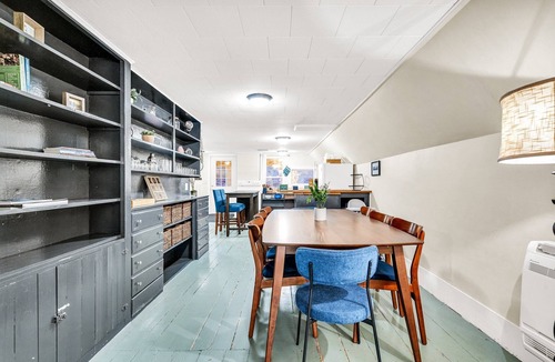 Somesville House | Acadia Historic Home with Hot Tub and Game Room