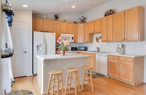 Bethany Beach House | Activities included up to $300 FREE PER WEEK! FREE DAILY ACTIVITIES! Waterfront location with bright and beachy decor this vacation townhome boasts incredible views from every level! Located in North Bethany close to the Indian River Inlet and ma