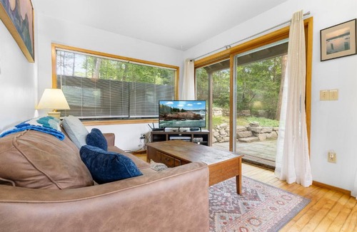 Seal Harbor House | Alluring home with full kitchen, furnished patio, washer/dryer & private yard