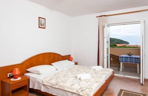 Lopud Island Apartment | Apartments Ana Lopud - Studio with Balcony and Sea View-2