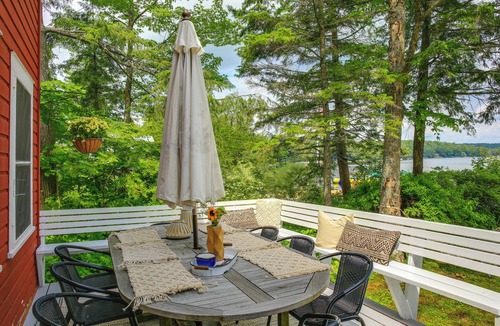 Stratford House | Authentic 1912 Adirondack Lake Camp w/Fire Pit