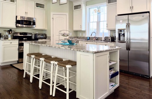 Dodds Addition House | Beautiful Rehoboth Beach Home Parking Porch Clean
