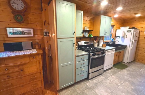 Greenville Cabin | Bobcat Cabin - Beach access pet-friendly getaway