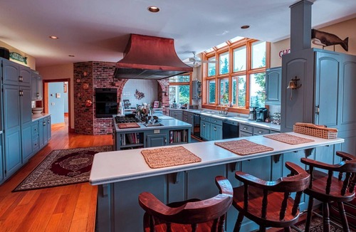 Brooksville House | Cape Rosier, Maine 6 bedroom estate on Penobscot Bay. West views over Camden the hills
