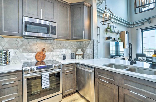 Atlantic Station Area Apartment | Central Atlantic Station Loft Near Mercedes-Benz!