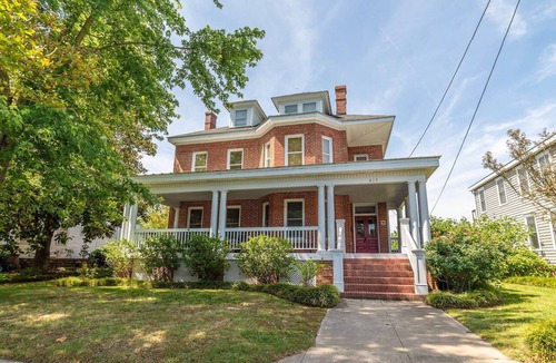 Cape Charles House | Classically Current Home on Park, Near Beach
