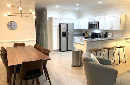 Rehoboth Beach House | Coastal Beach House with Pool Access - with Linens - 2 Kings, 1 Queen, 3 Twins