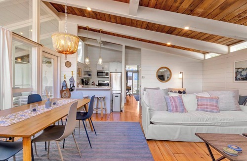 Rehoboth by the Sea Cottage | Coastal Charm Near the Ocean – Dog-Friendly Home w/Private Pool!