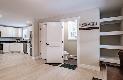 Bethel Ski Chalet | Cobblestone House: 4 BR, 3.5 BA Chalet in Bethel, Sleeps 10