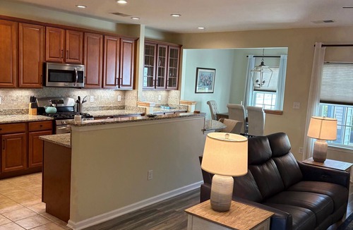 Lewes House | Convenient Lewes location with fenced yard, game room and huge community pool!
