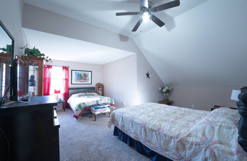 Mount Gilead House | County Retreat in the woods , overlooking beautiful woods and stream