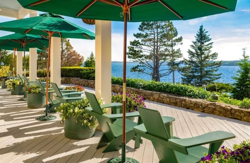 Boothbay Harbor Apartment | Crow's Nest | Panoramic Ocean Views - Queen