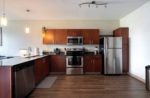 Scioto Mile Apartment | Downtown Apartment with a View