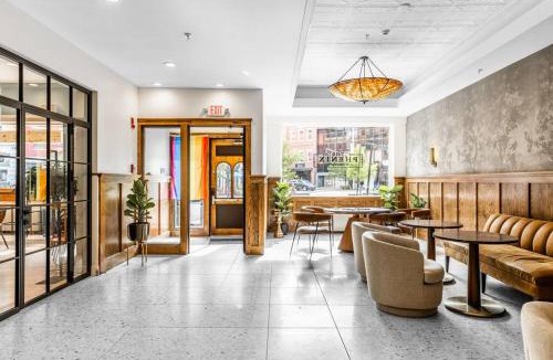 Bangor Apartment | DTWN Historic Hotel, West Market Square View, King Bed, Room # 200