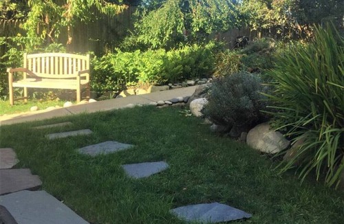 East End Condo | Garden Suite A Peaceful Oasis on Munjoy Hill