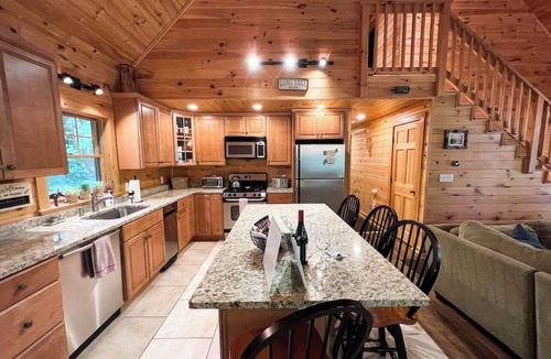 Bridgton House | Gorgeous Bridgton Cabin Only Steps to Long Lake and Direct access to ITS89!