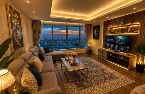Blue Area Apartment | Hello The Centaurus Apartments