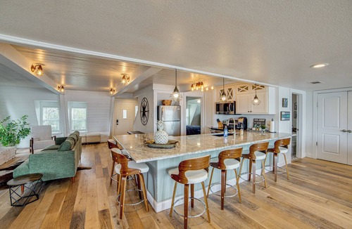 Lake Whitney House | Lake Whitney A-Frame w/Sunset Views: 4BR, 2BA