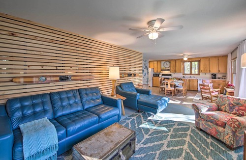 Liberty House | Lakefront Home with Deck, Dock, & Water Access!