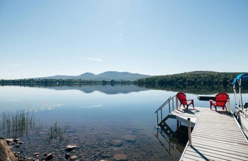 North New Portland Ski Chalet | Lakefront Stunning Home, only 30 min to Sugarloaf!