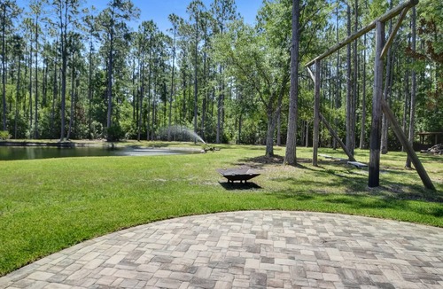 Waverly House | Luxury 7 bedroom mansion with horses, pool, hot tub, pond, swings and fire pit!