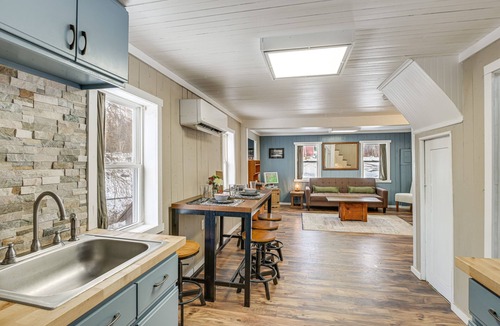 Portage Lake Cottage | Maine Vacation Rental < 1 Mi to Portage Lake Beach