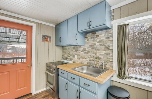 Portage Lake Cottage | Maine Vacation Rental < 1 Mi to Portage Lake Beach