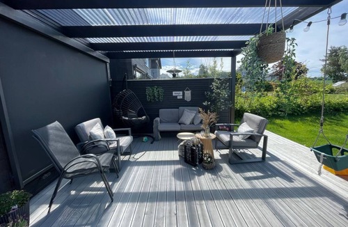 Kokstad House | Modern detached house with sauna! 6 beds. 20 min. From Oslo.