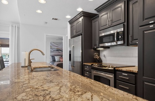 Sunrise Beach Village House | Modern Waterfront w/Views, Boat Slip, Deck + Kayak