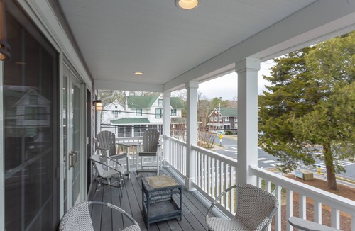 Rehoboth Beach Condo | Pet Friendly Ocean Block Duplex Parking Balcony