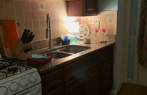 East Ocean View Cottage | Pink Flamingo At The Beach 2 Bedroom Cottage by RedAwning