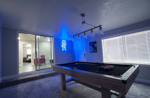 Clovis House | Red Sofa Hangout