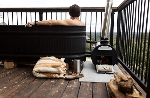 Johnson City RV Rental | Romantic Tent Rental with a Wood-Burning Stove on the Pedernales River, Texas