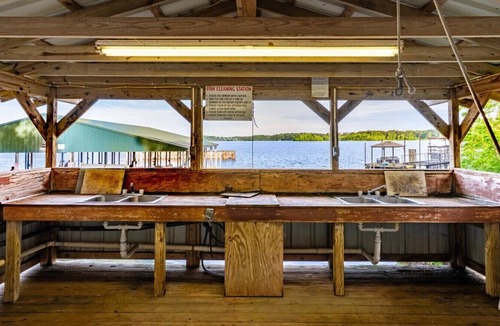Hemphill Cabin | Rustic Cedar Waterfront Cabin 7 on Toledo Bend
