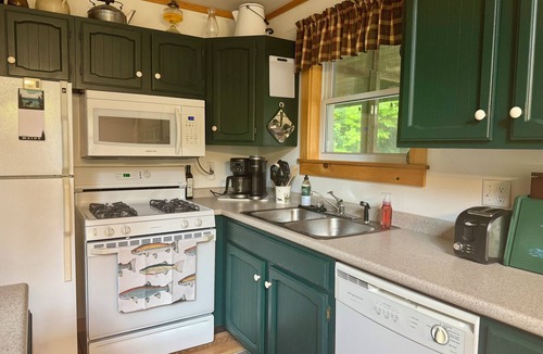 Olamon House | Schoodic Lake House: 2-bedroom, 1 bath, w/AC