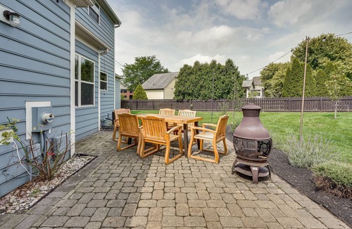 Lewis Center Cottage | Spacious Lewis Center Home w/ Yard & Gas Grill!