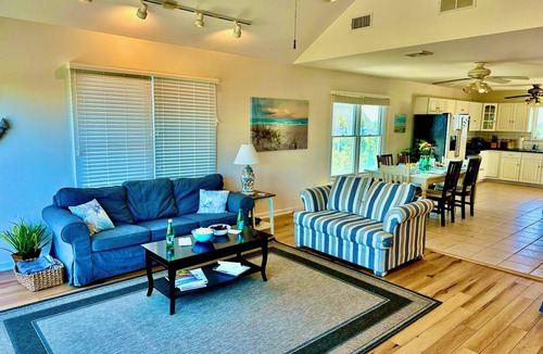 Broadkill Beach House | STEPS TO BEACH. PET-FRIENDLY. LINENS INCLUDED.