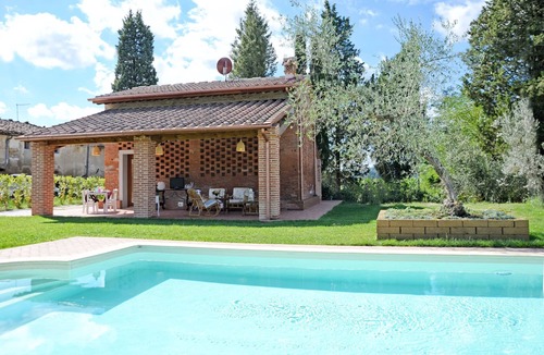 San Miniato Villa | Stunning private villa for 6 people with A/C, WIFI, private pool, TV and panoramic view