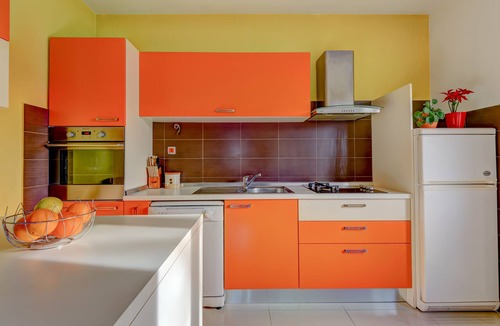 Zadar Apartment | The apartments consists of two bedrooms, a bathroom, a kitchen and a living room